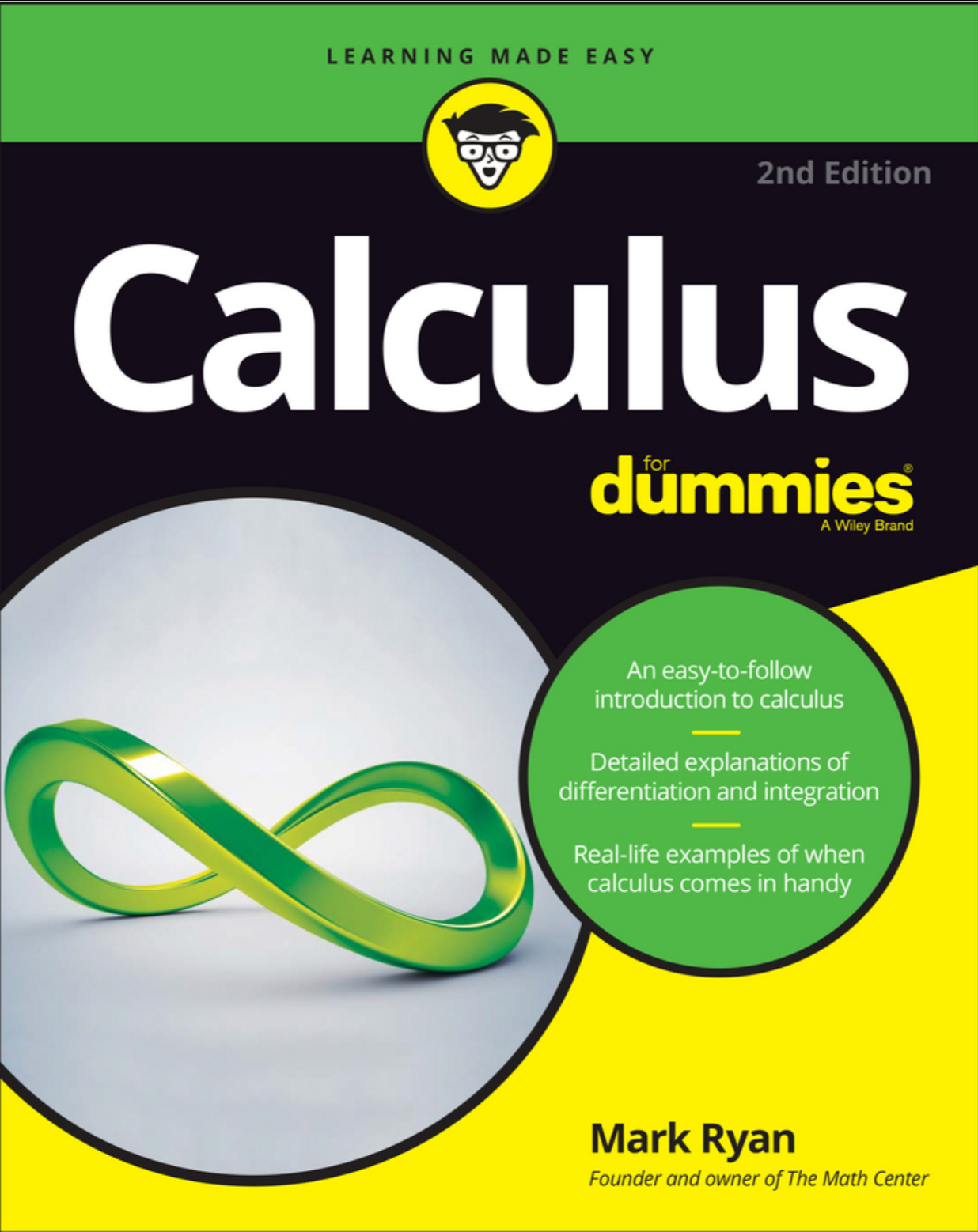 Calculus for Dummies Book Cover