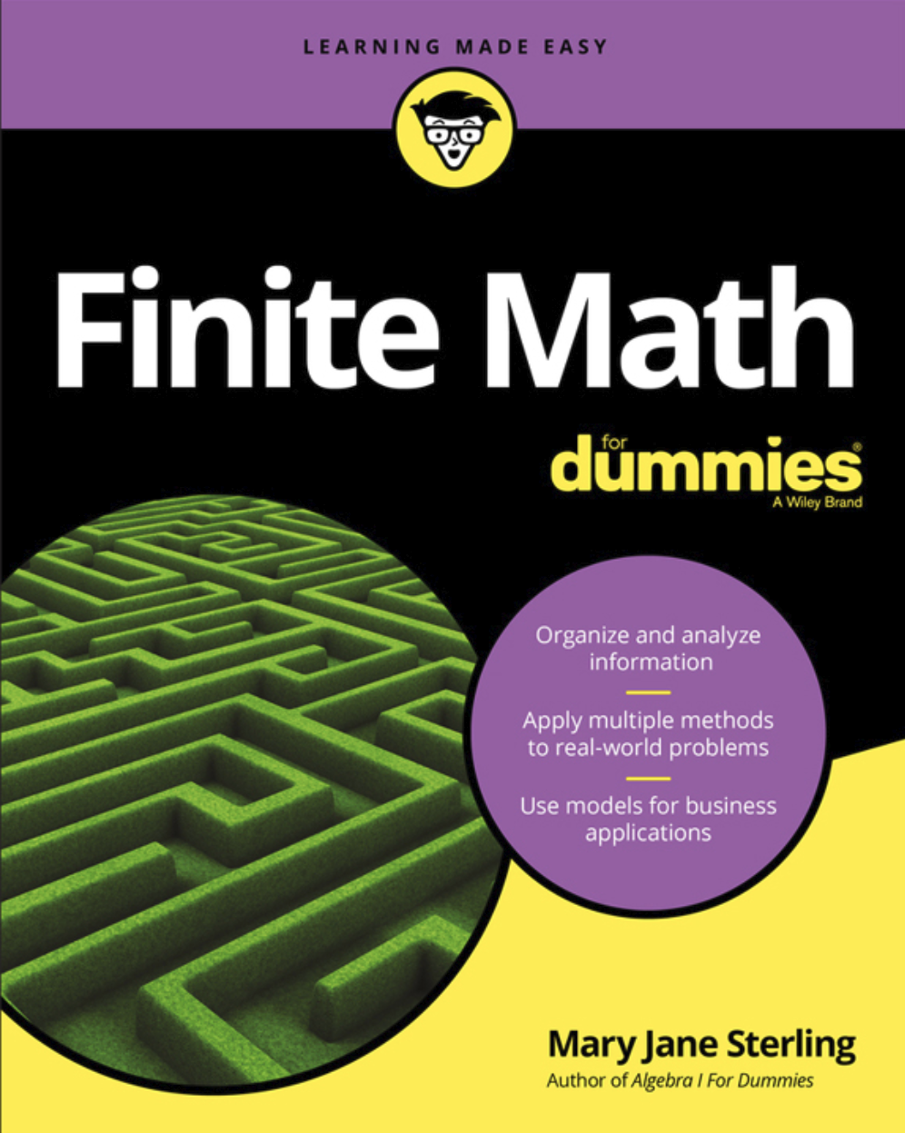 Finite Math for Dummies Book Cover