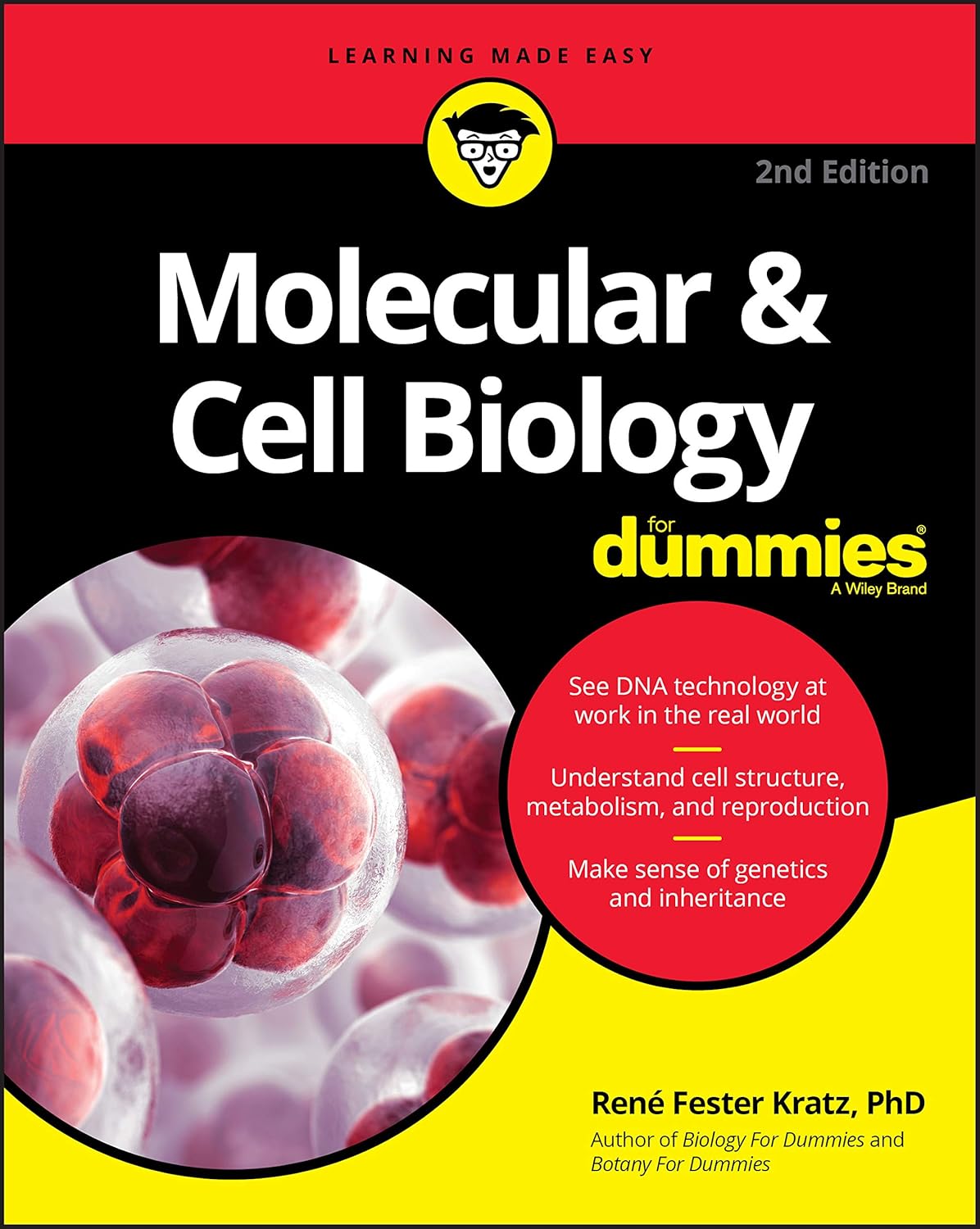 Molecular & Cell Biology for Dummies Book Cover