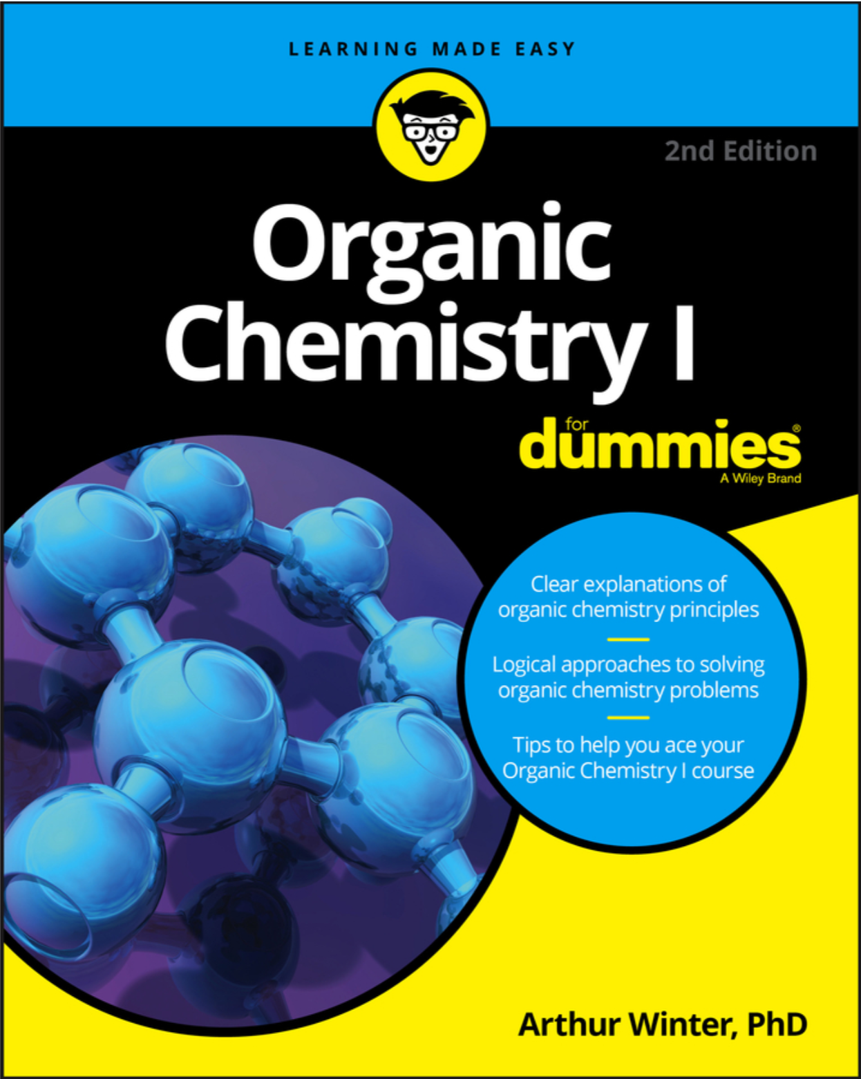 Organic Chemistry I for Dummies Book Cover